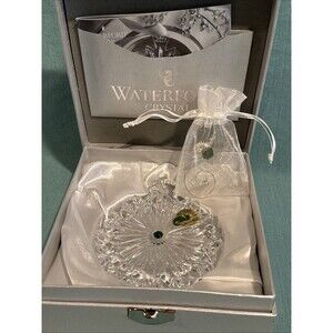 Waterford Crystal Snowflake Wishes 2012 Courage Ornament 2nd Ed Carina Box Set